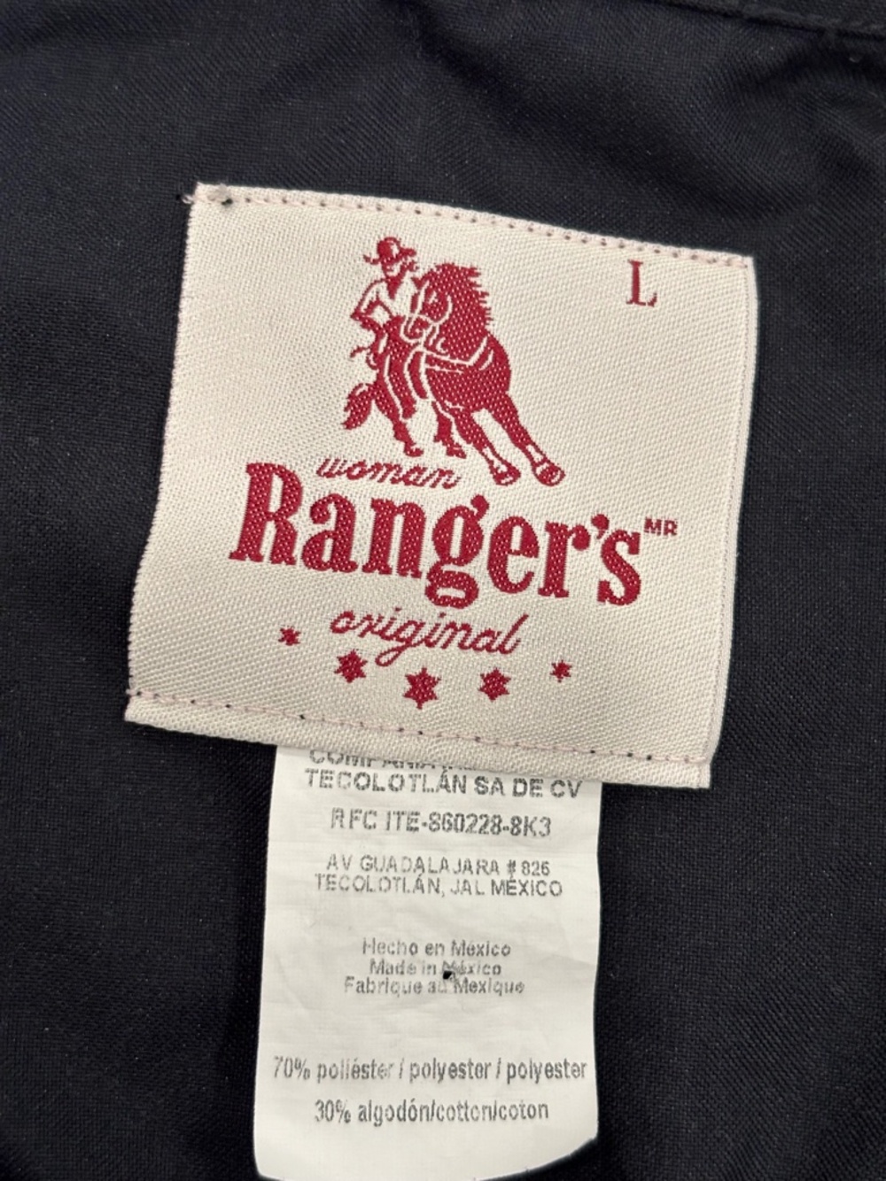 Womens Ranger Western Shirt - Picture 11 of 16